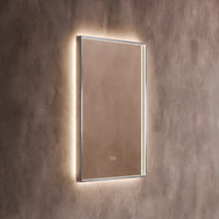 Kingsley Rectangular Mirror 60x80cm - Brushed Nickel