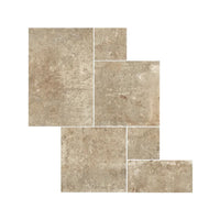 Fired Earth Lincoln Beige Opus Limestone Effect Porcelain Tile Sample