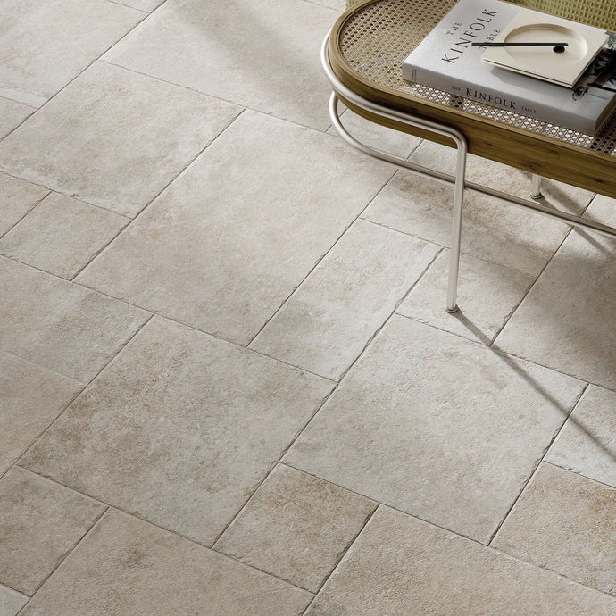 Fired Earth Lincoln Ivory Opus Limestone Effect Porcelain Tile