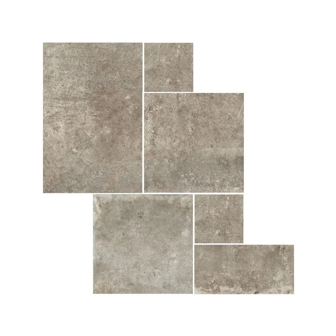 Fired Earth Lincoln Taupe Opus Limestone Effect Porcelain Tile Sample