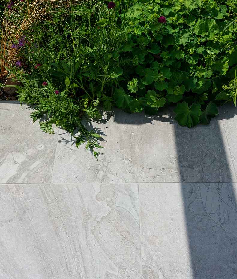 Lithos Porcelain Paving Textured Blanc 60x90cm Sample