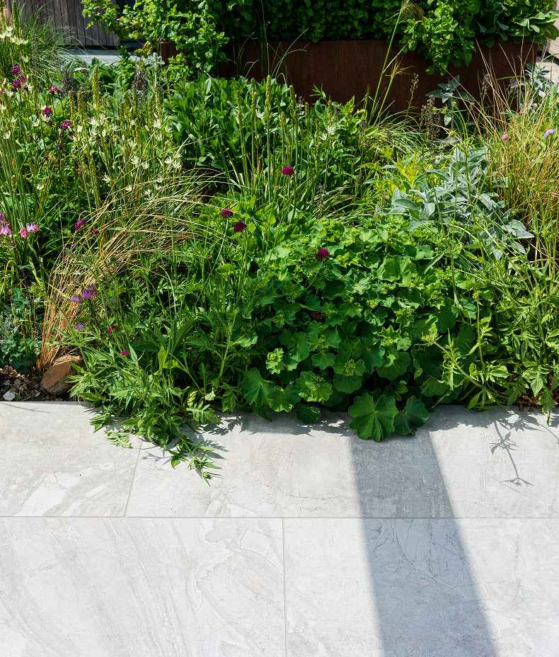 Lithos Porcelain Paving Textured Blanc 60x90cm Sample