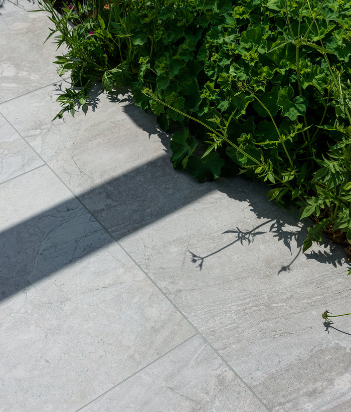 Lithos Porcelain Paving Textured Blanc 60x90cm