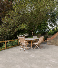 Lithos Porcelain Paving Textured Blanc 60x90cm