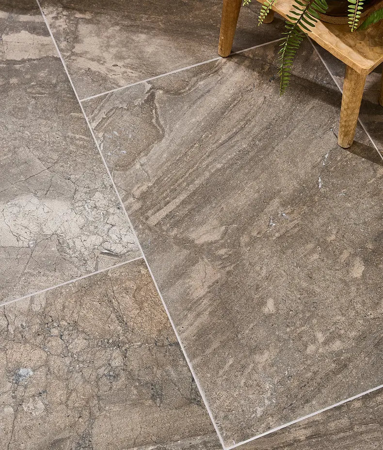 Lithos Porcelain Paving Textured Earth 60x90cm Sample