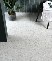 Long Island Marble Fan Mosaic 25cm Sample