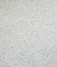 Long Island Marble Fan Mosaic 25cm Sample