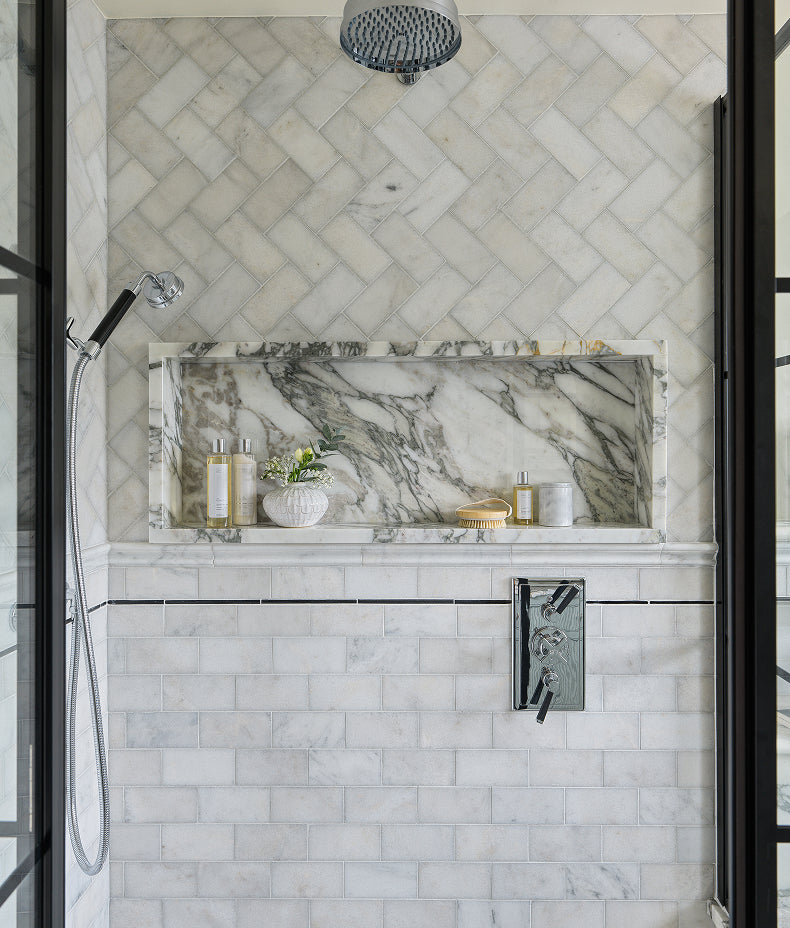 Long Island Marble Honed Finish Brick 15cm Sample