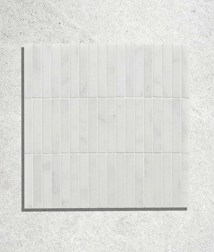 Long Island Marble Bamboo Mosaic 30.5cm