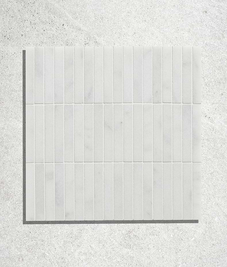Long Island Marble Bamboo Mosaic 30.5cm Sample