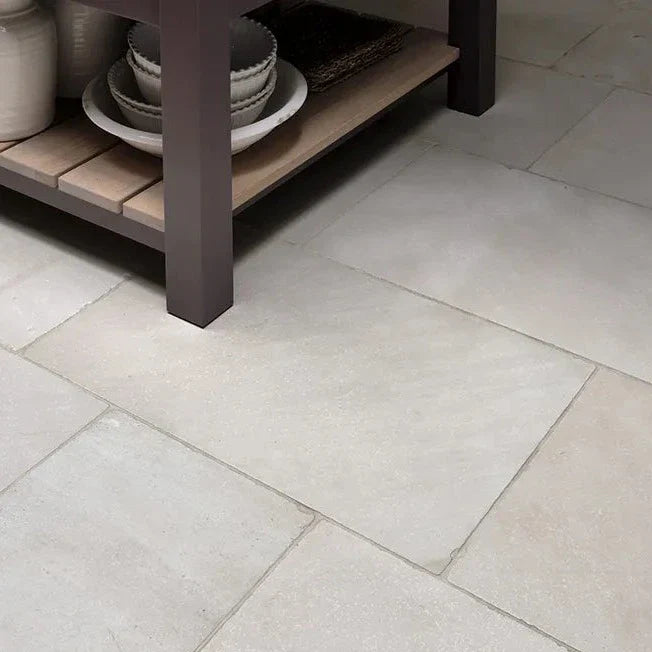 Dorchester Sandstone Tumbled Finish, £120.00/ M2 sample Sample Ca Pietra Sample