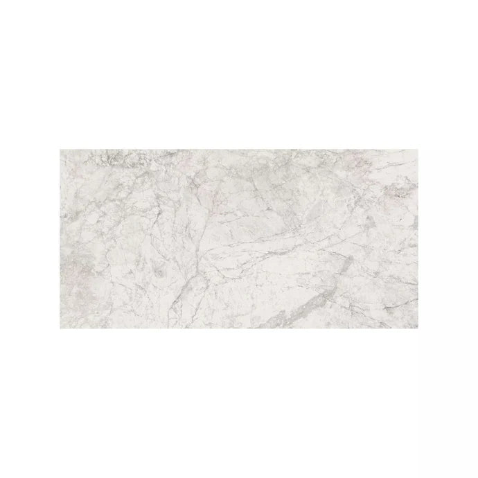 Fired Earth Lux White 60 x 120 Marble Effect Porcelain Tile
