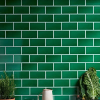 Lyme, Emerald Green, £123.73/ M2 Decorative Tiles Green Tile Ca Pietra