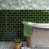 Lyme, Olive Green, £123.73/ M2 Decorative Tiles Green Tile Ca Pietra