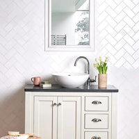 Lyme, Antique White, £123.73/ M2 Decorative Tiles White Tile Ca Pietra