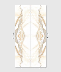 Magnifique Porcelain Oro Bookmatched 60cm