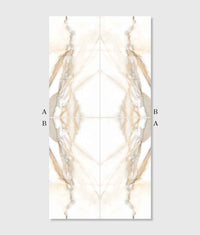 Magnifique Porcelain Oro Bookmatched 60cm Sample