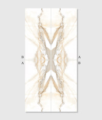 Magnifique Porcelain Oro Bookmatched 60cm