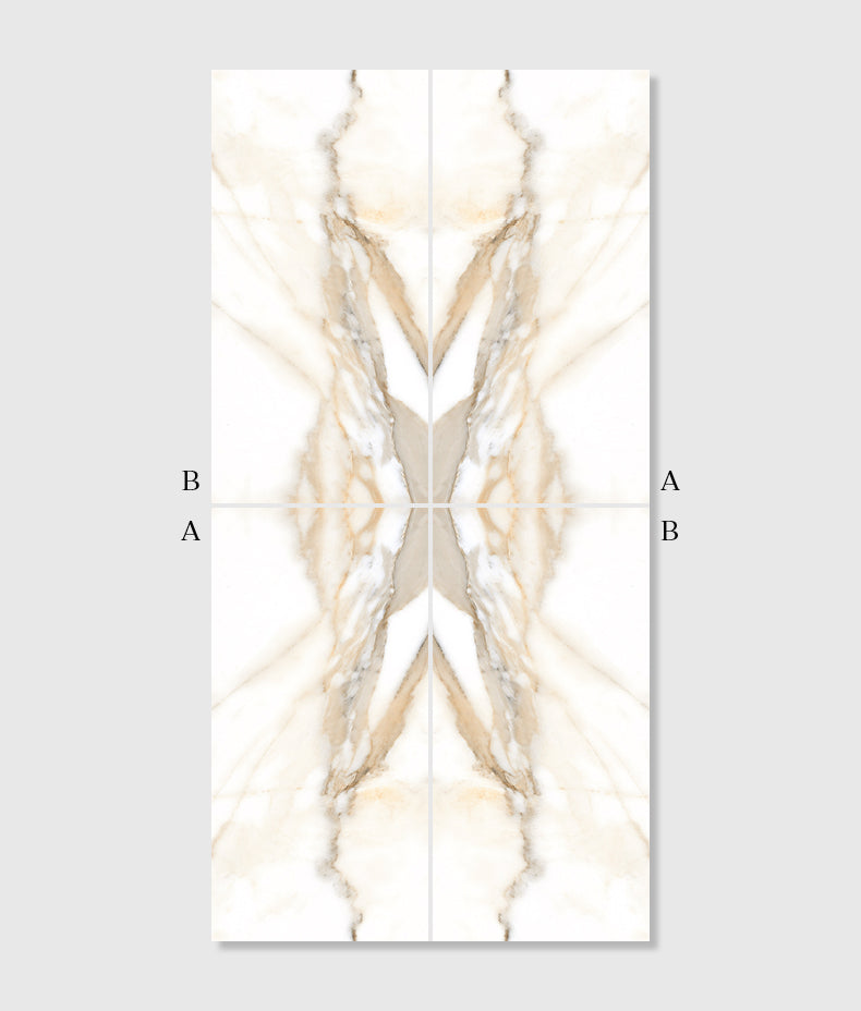 Magnifique Porcelain Oro Bookmatched 60cm Sample
