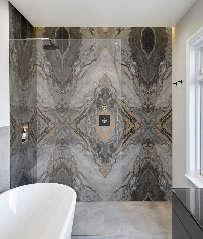 Magnifique Porcelain Nero Bookmatched 60cm 8942