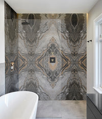 Magnifique Porcelain Nero Bookmatched 60cm Sample