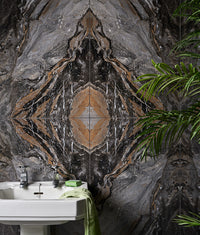 Magnifique Porcelain Nero Bookmatched 60cm