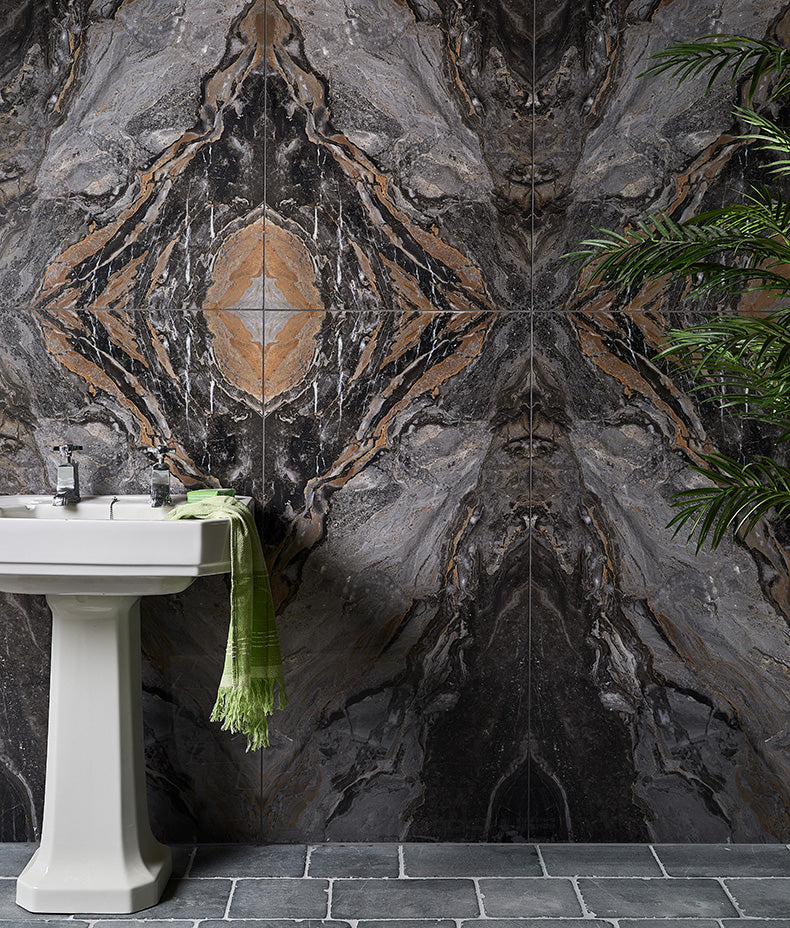 Magnifique Porcelain Nero Bookmatched 60cm