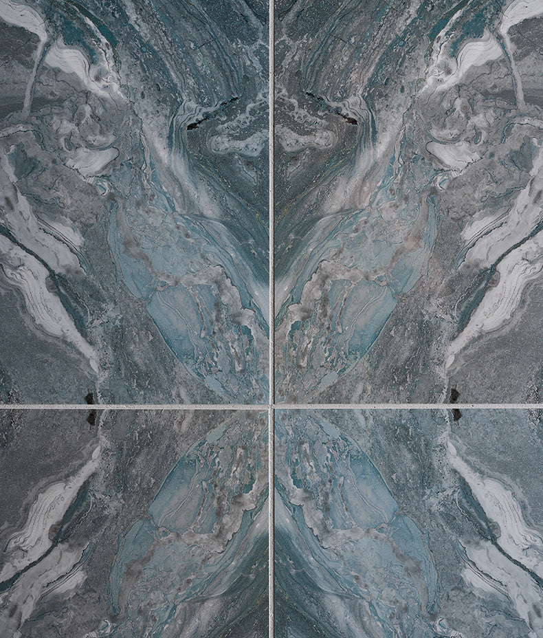 Magnifique Porcelain Ocean Bookmatched 60cm