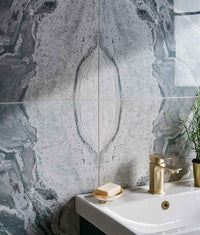 Magnifique Porcelain Ocean Bookmatched 60cm Sample