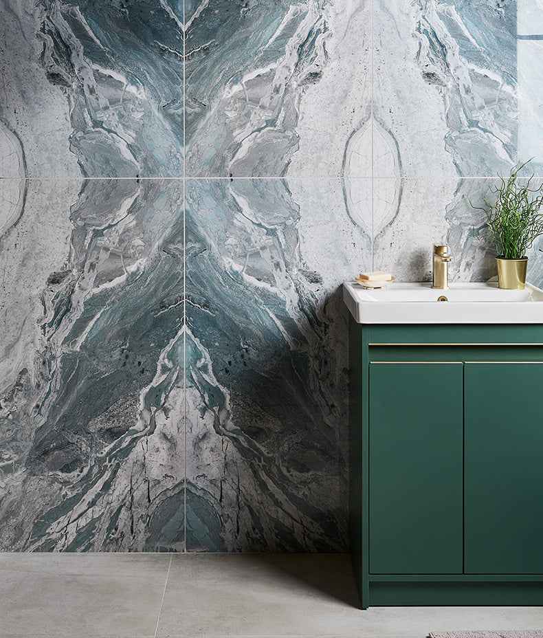 Magnifique Porcelain Ocean Bookmatched 60cm Sample