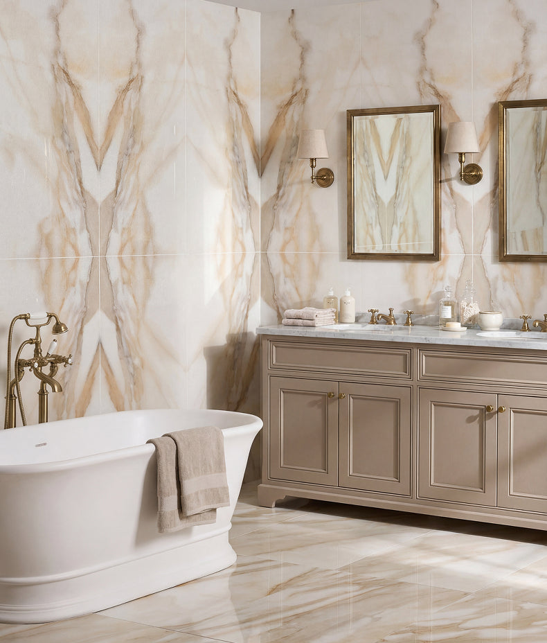 Magnifique Porcelain Oro Bookmatched 60cm
