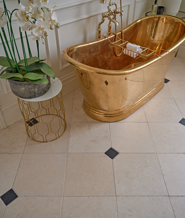 Mallory Limestone Tumbled Finish 40x40cm