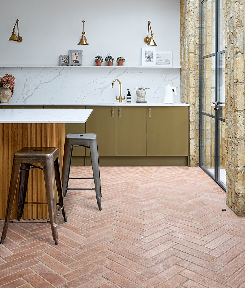 Marlborough Porcelain Parquet Natural 7x28cm