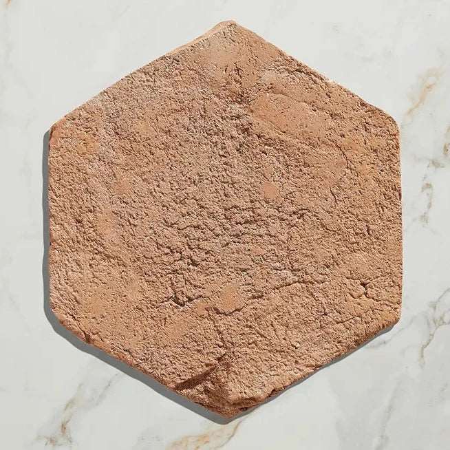 Marlborough Terracotta, Hexagon, £78.00/ M2 Red Tile Terracotta Tiles Ca Pietra