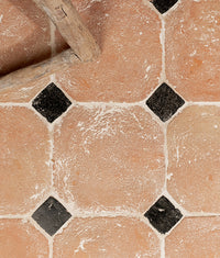 Marlborough Terracotta Octagons & Cabochons 25 X 25cm & 7cm