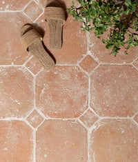 Marlborough Terracotta Octagons & Cabochons 25 X 25cm & 7cm