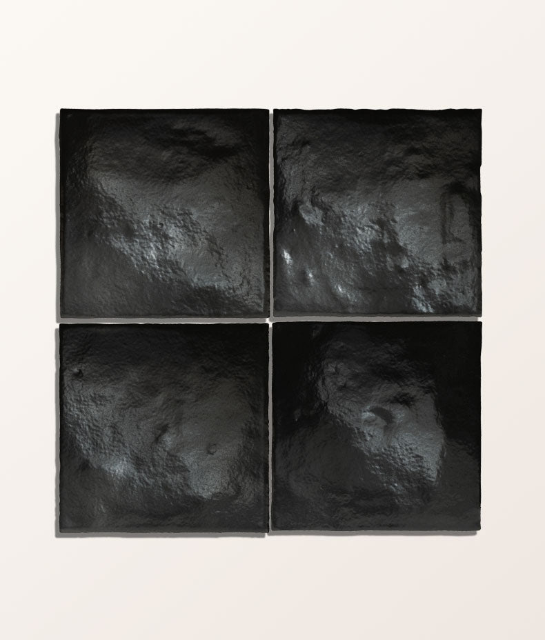 Maroc Ceramic Nero 9.9x9.9cm
