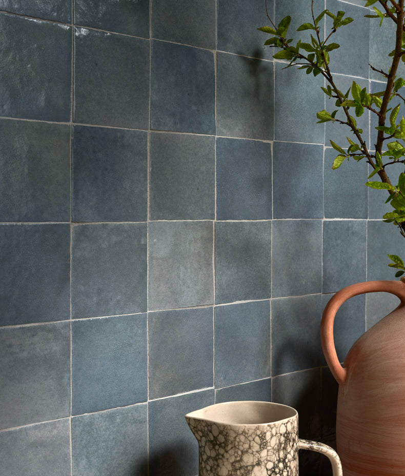 Maroc Ceramic Powder Blue 9.9x9.9cm