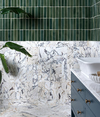 Medici Viola Marble Honed Brick 10x30.5cm Sample