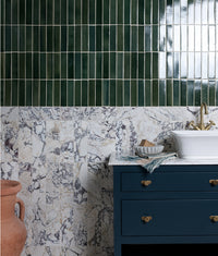 Medici Viola Marble Honed Brick 10x30.5cm Sample