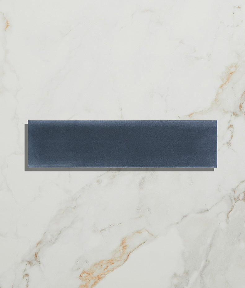 Medina Brick Porcelain Navy Blue 28cm