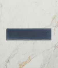 Medina Brick Porcelain Navy Blue 28cm Sample