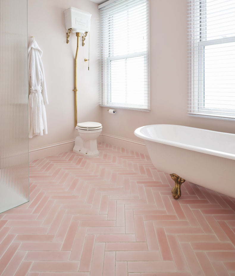 Medina Brick Porcelain Rosa 28cm Sample