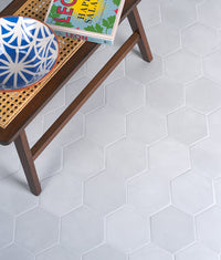 Medina Hexagon Porcelain Latte 16cm