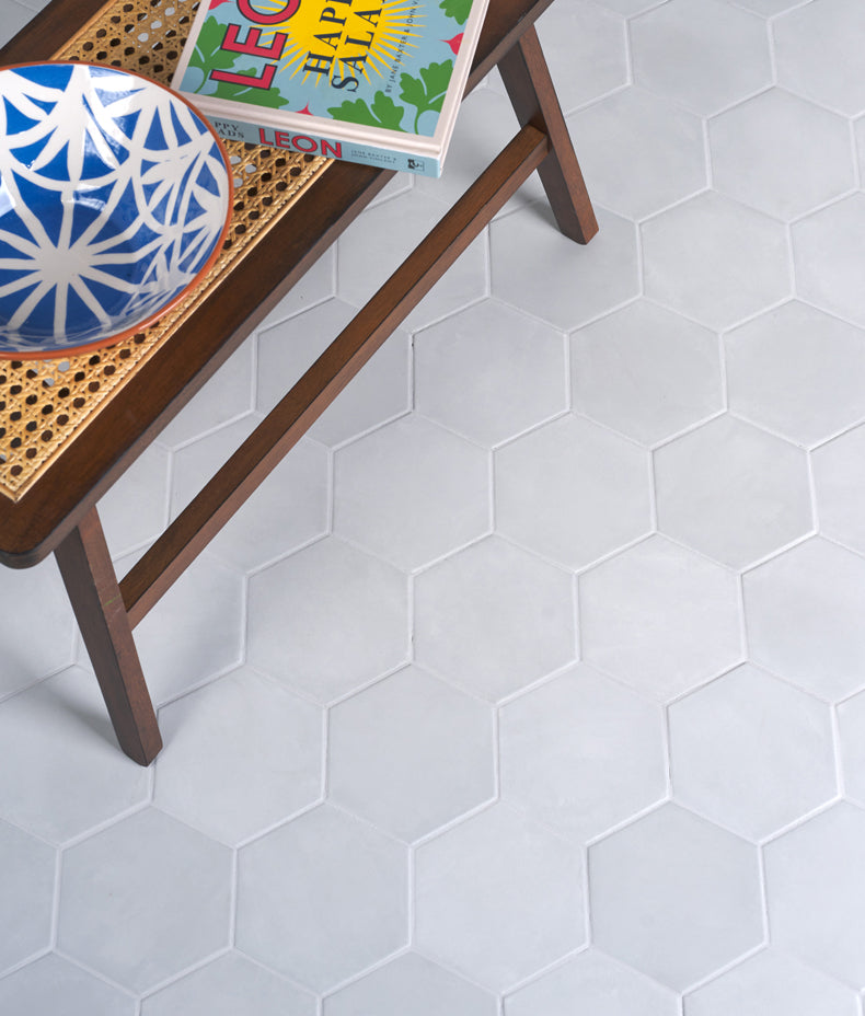 Medina Hexagon Porcelain Latte 16cm
