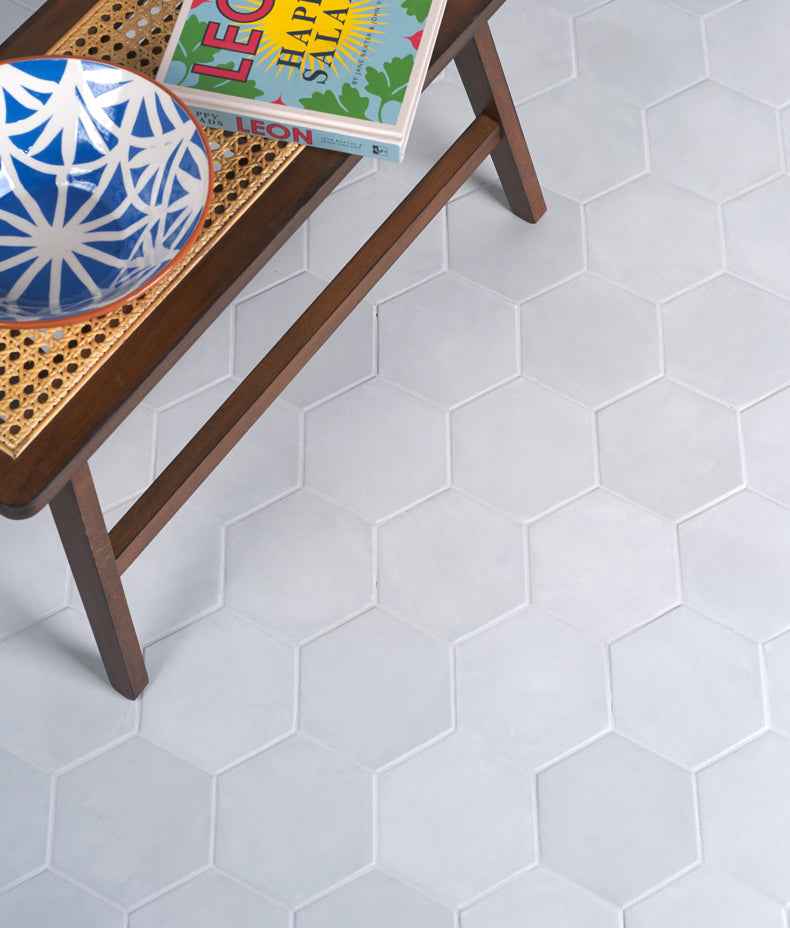 Medina Hexagon Porcelain Latte 16cm Sample