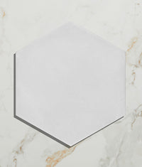 Medina Hexagon Porcelain Latte 16cm