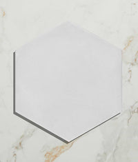 Medina Hexagon Porcelain Latte 16cm