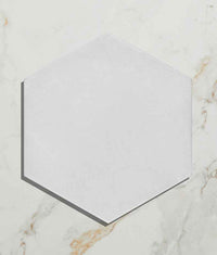 Medina Hexagon Porcelain Latte 16cm Sample