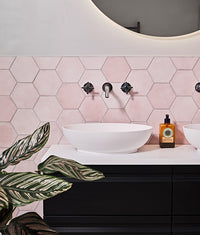 Medina Hexagon Porcelain Rosa 16cm